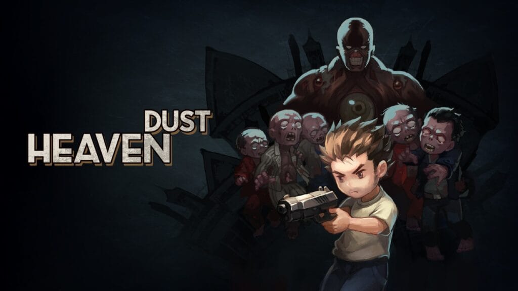 The key art for the video game Heaven Dust