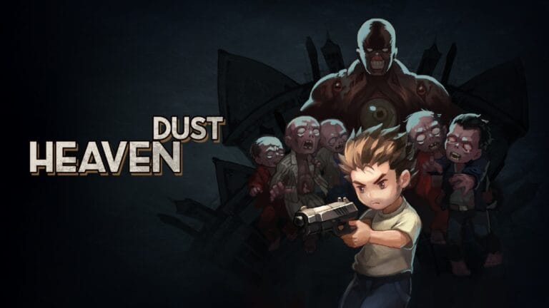 The key art for the video game Heaven Dust