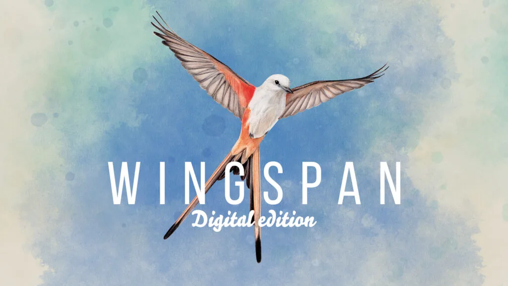 The key art for the video game Wingspan